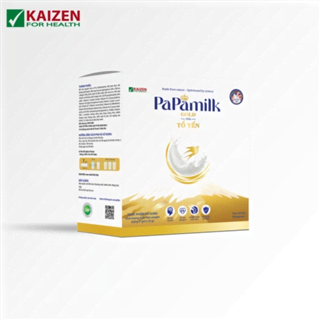 Sữa hỗ trợ loãng xương và giúp hồi phục PaPamilk Gold chứa Tổ YếnHộp 7 gói (gói 32g)